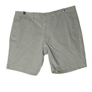 UNTUCKit Mens Size 36 Chino Shorts Cream Casual Golf Athleisure Outdoor